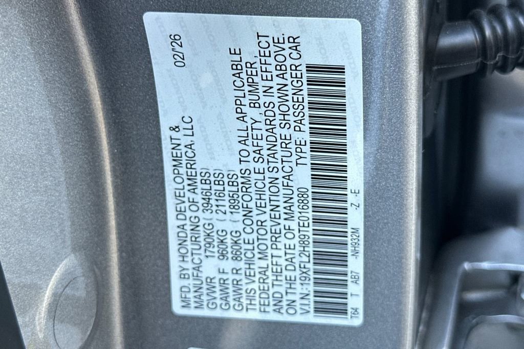 New 2026 Honda Civic Sport image 32