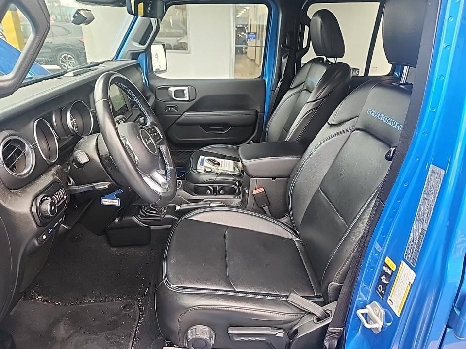 Used 2022 Jeep Wrangler Unlimited Rubicon 4xe w/ Steel Bumper Group image 14