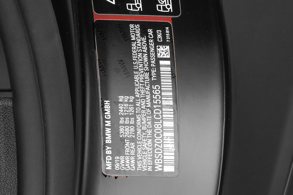 Used 2020 BMW M8 Convertible w/ M Carbon Exterior Package AWD/4WD image 59