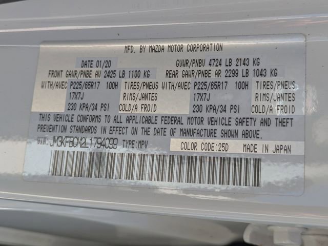 Used 2020 MAZDA CX-5 Touring image 35