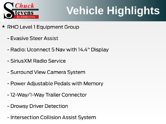 New 2026 RAM 1500 RHO w/ RHO Level 1 Equipment Group AWD/4WD image 38