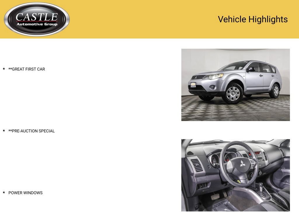 Used 2009 Mitsubishi Outlander ES image 3