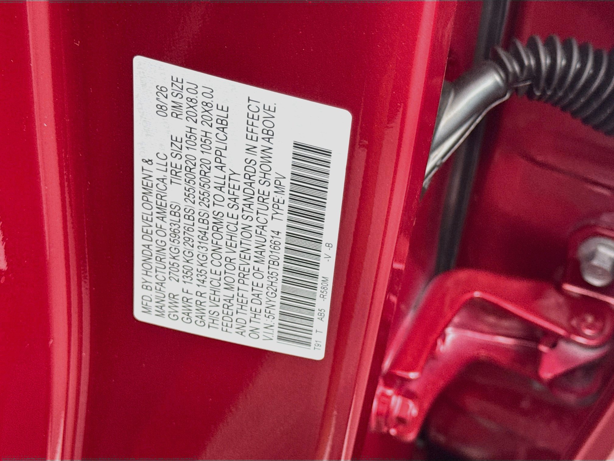 New 2026 Honda Pilot Sport image 28