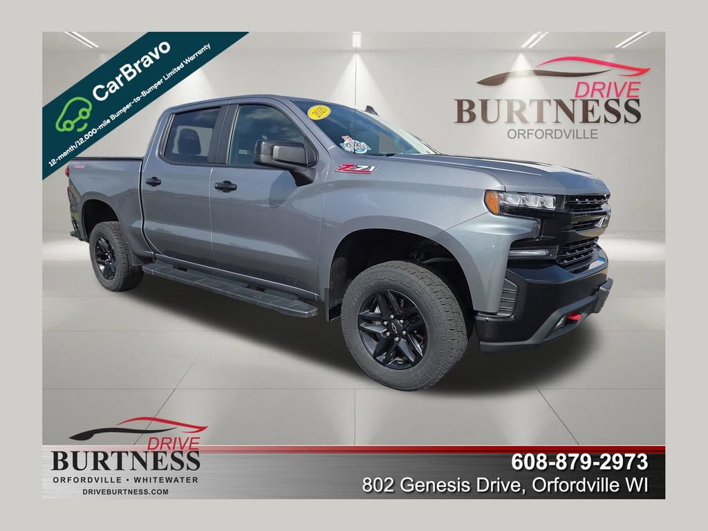 Certified 2020 Chevrolet Silverado 1500 LT Trail Boss w/ Convenience Package AWD/4WD 360° Tour