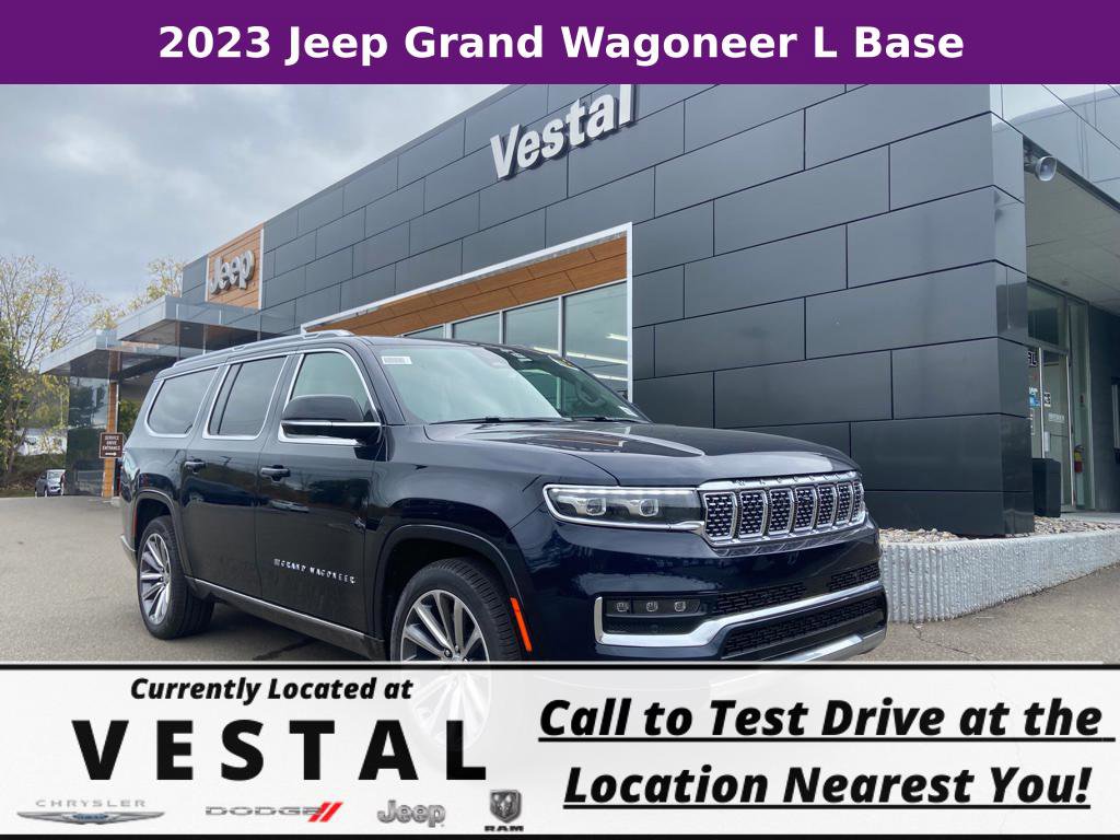 New 2023 Jeep Grand Wagoneer L 4WD
