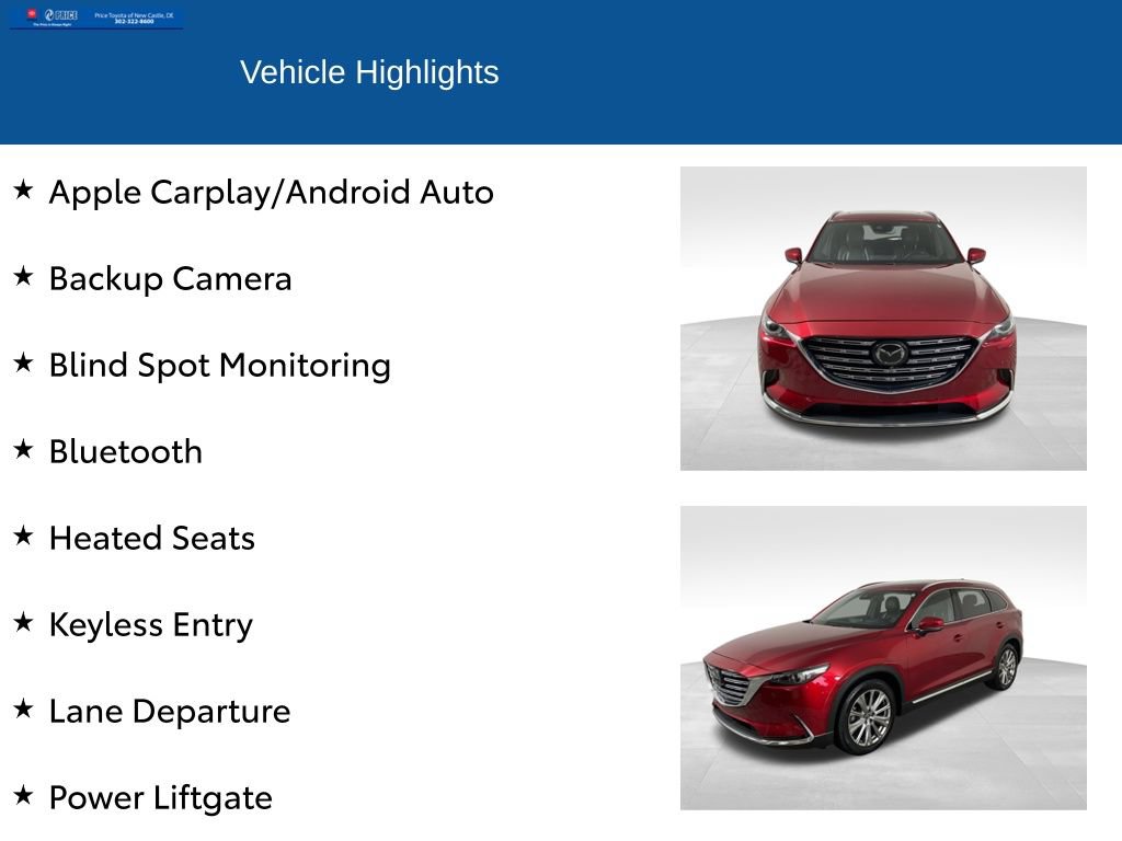 Used 2021 MAZDA CX-9 Signature AWD/4WD image 2