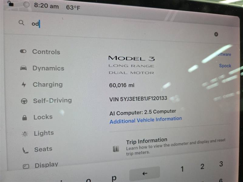 Used 2018 Tesla Model 3 Long Range AWD/4WD image 7