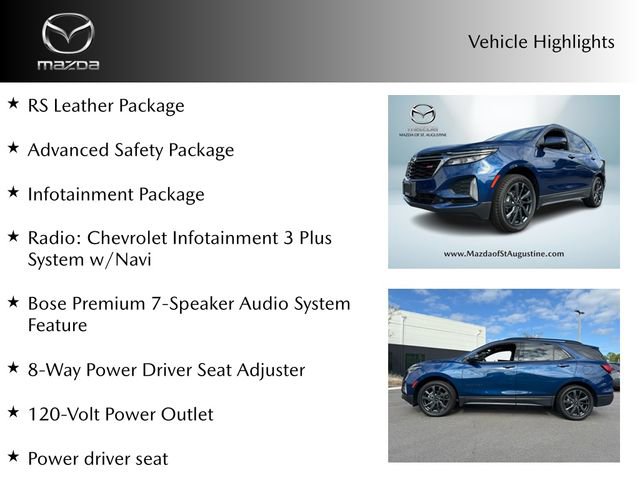 Used 2022 Chevrolet Equinox RS w/ RS Leather Package image 4