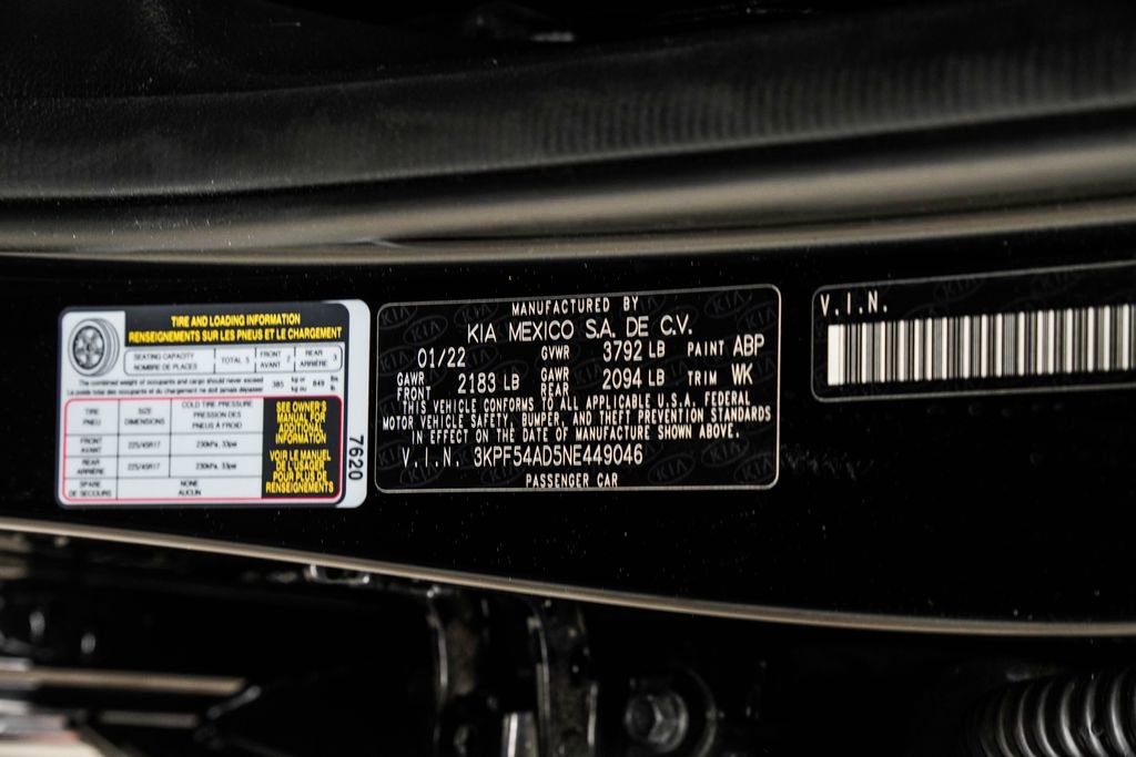 Used 2022 Kia Forte GT-Line w/ GT-Line Technology Package image 46