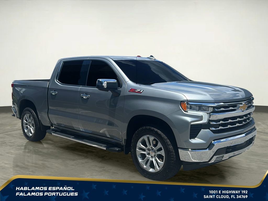 Used 2025 Chevrolet Silverado 1500 LTZ w/ Z71 Off-Road Package AWD/4WD image 8