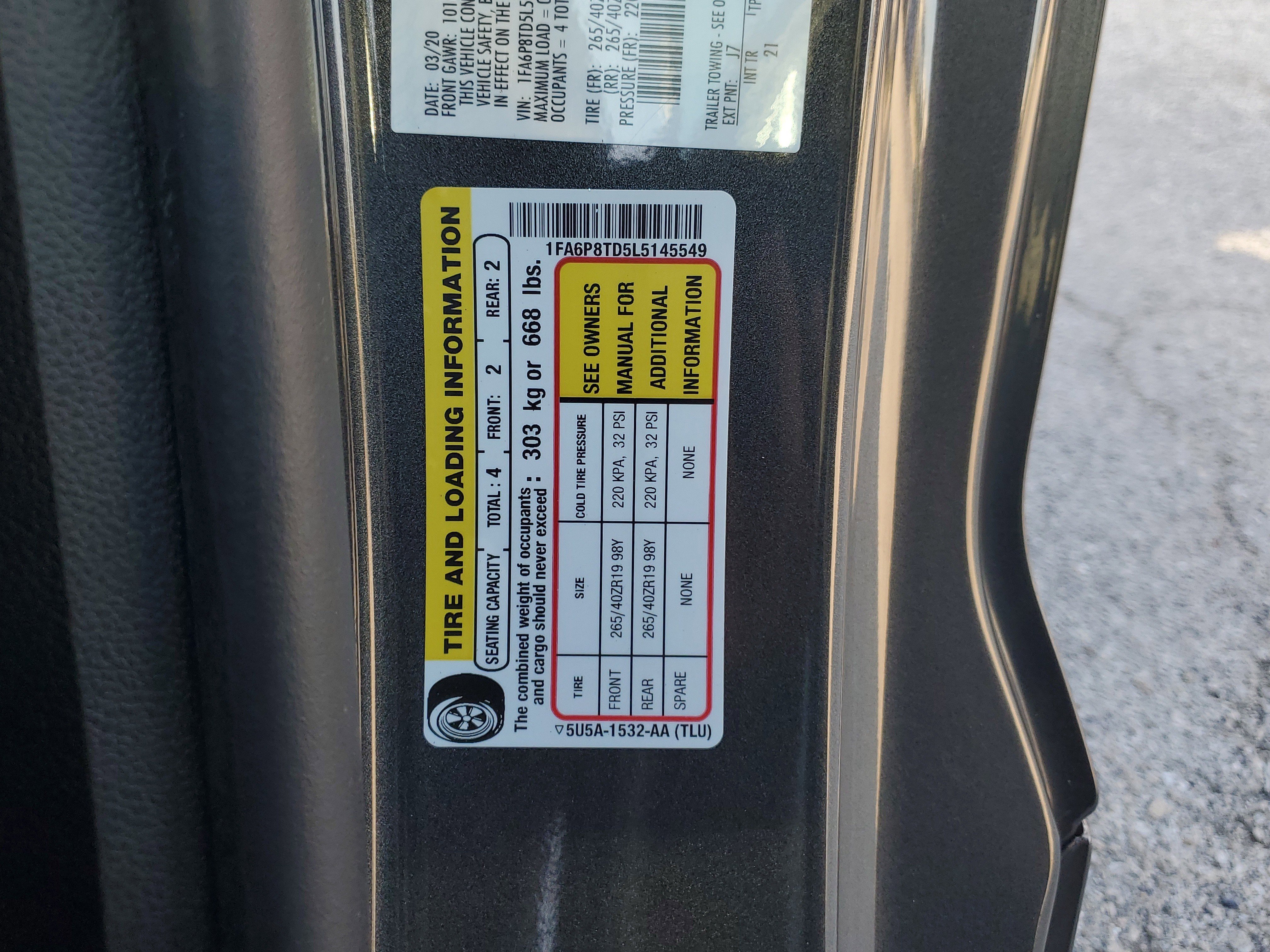 Used 2020 Ford Mustang EcoBoost w/ 2.3L High Performance Package image 30