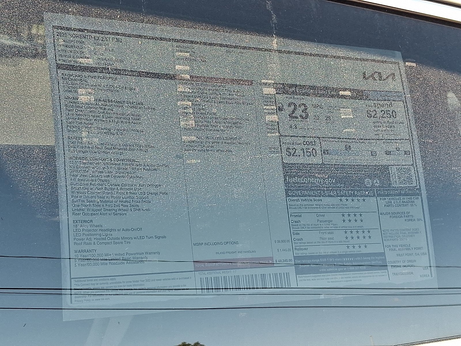 New 2026 Kia Sorento EX image 19