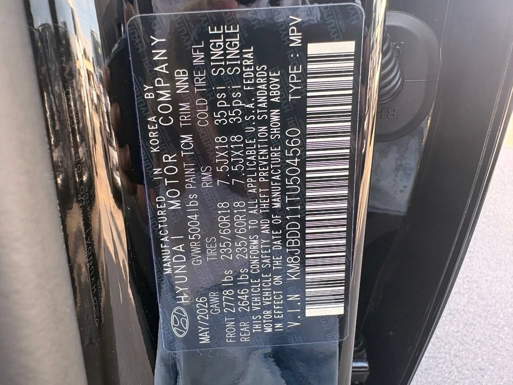New 2026 Hyundai Tucson SEL AWD/4WD image 33