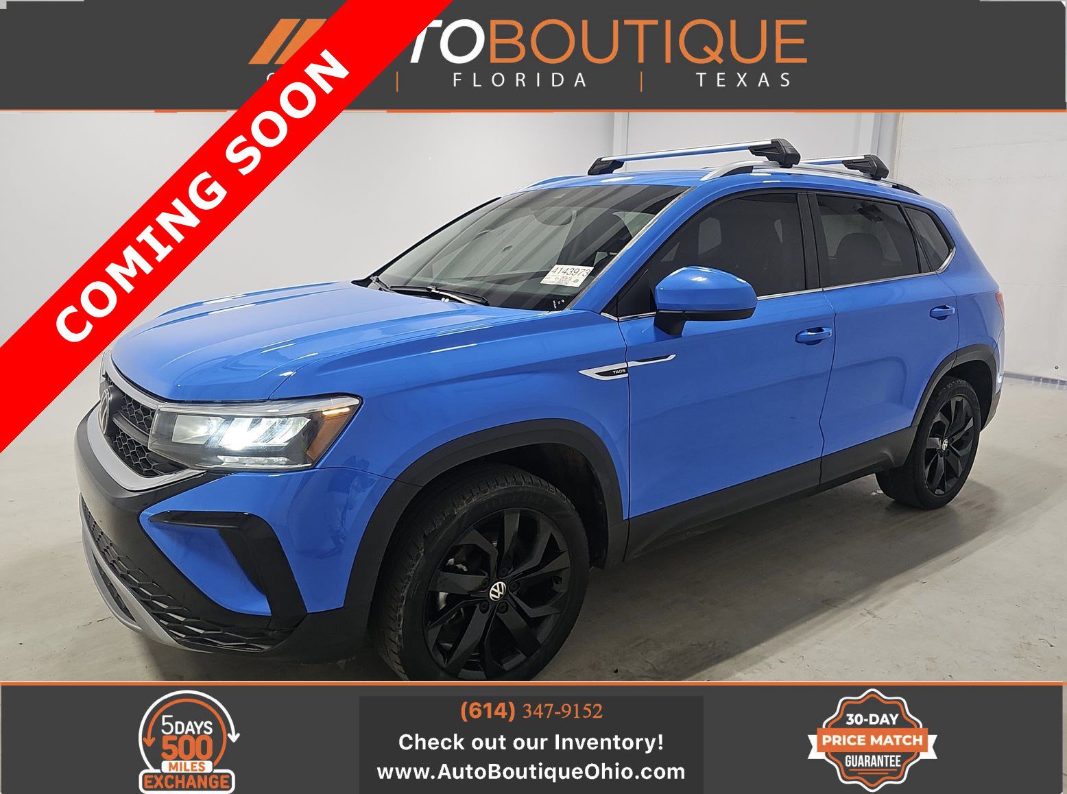 Used 2024 Volkswagen Taos SE w/ Black Wheel Package