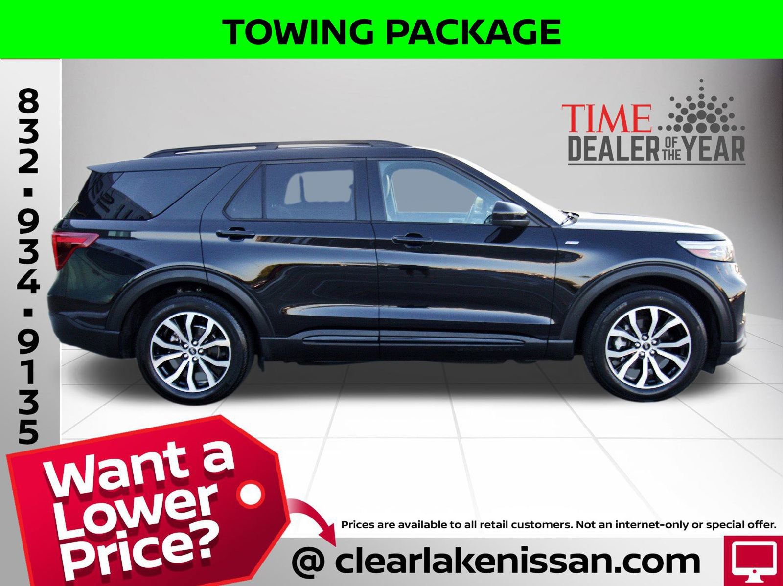 Used 2023 Ford Explorer ST-Line w/ Class IV Trailer Tow Package image 8