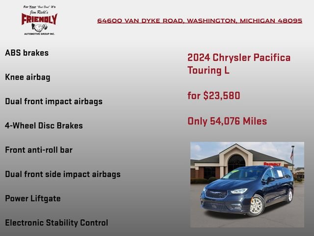 Used 2024 Chrysler Pacifica Touring-L FWD image 20