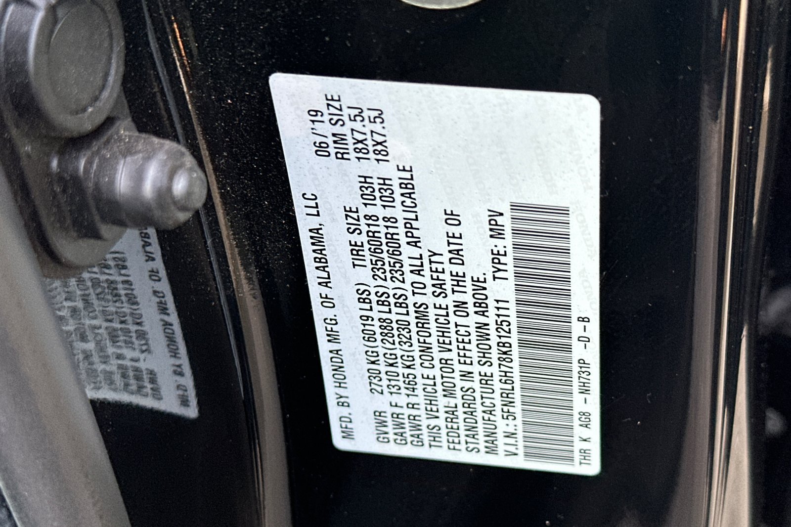 Used 2019 Honda Odyssey EX-L image 27