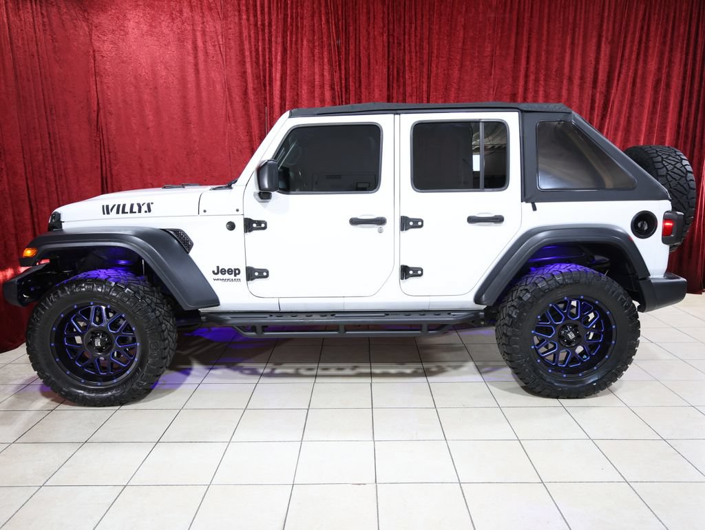 Used 2020 Jeep Wrangler Unlimited Sport AWD/4WD image 4