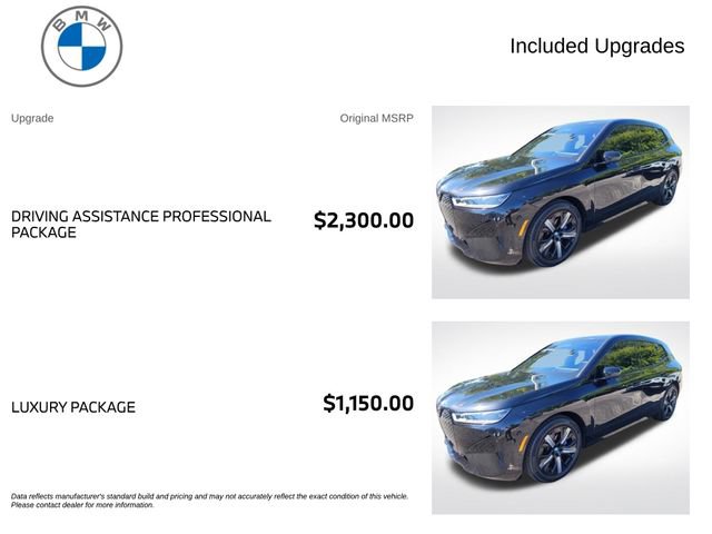 Certified 2024 BMW iX M60 AWD/4WD image 3