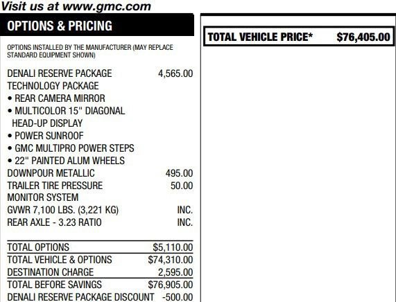 Used 2026 GMC Sierra 1500 Denali w/ Denali Reserve Package image 2