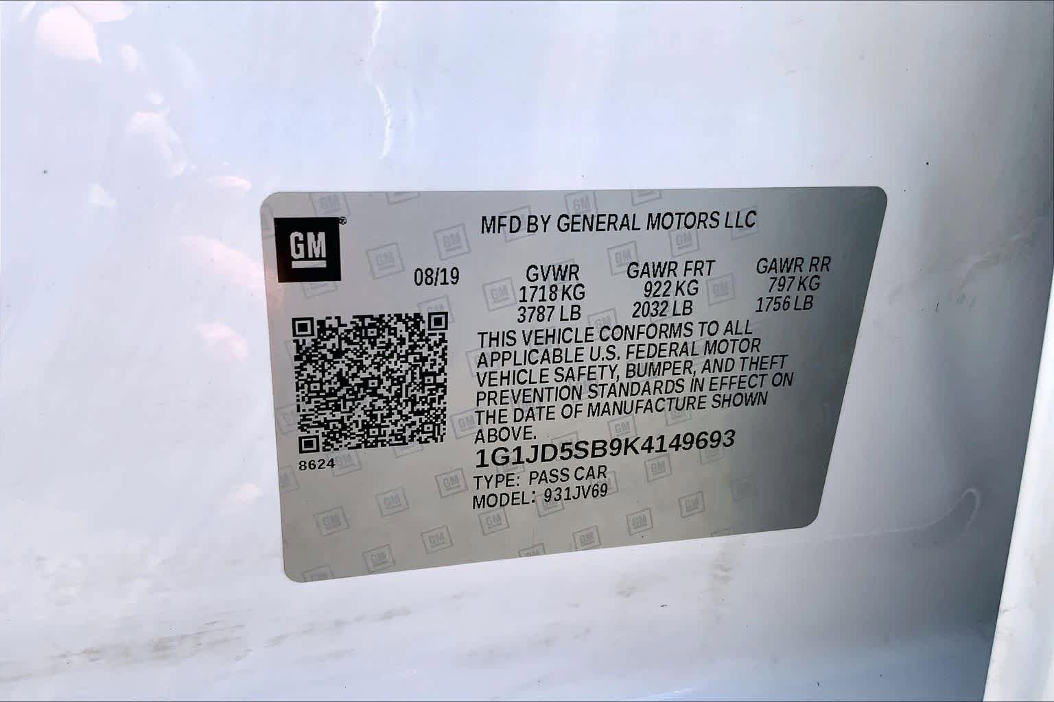 Used 2019 Chevrolet Sonic LT FWD image 36