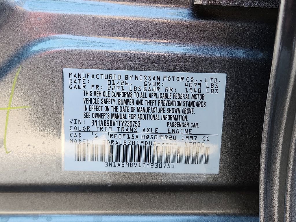 New 2026 Nissan Sentra S image 10