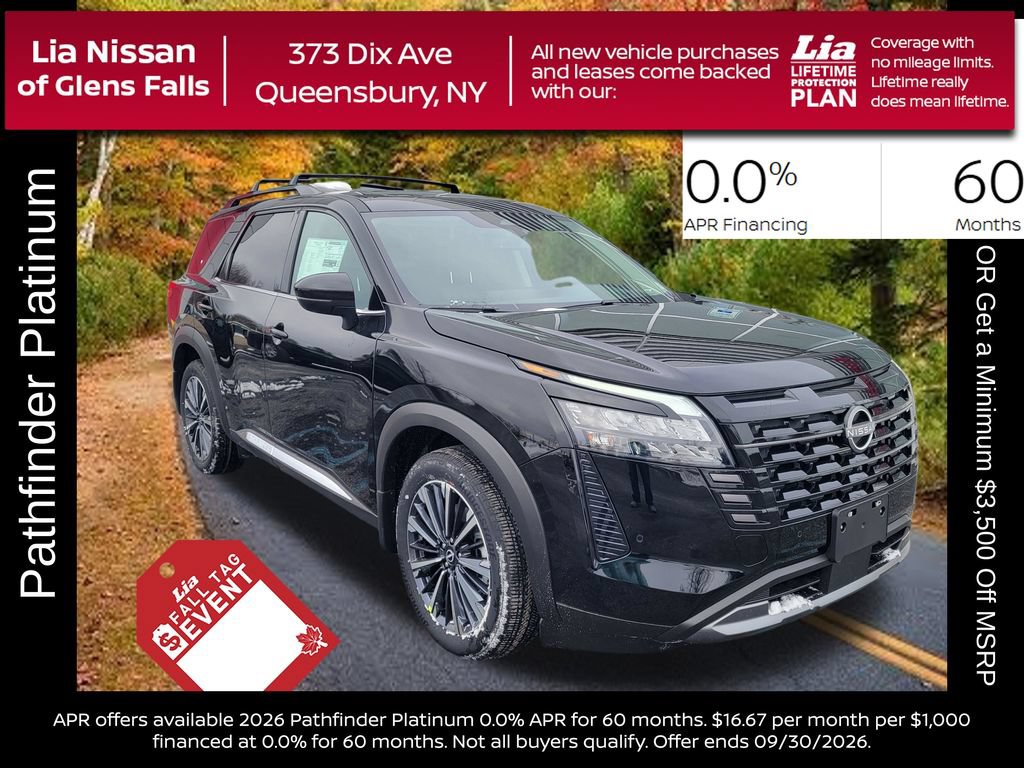 New 2026 Nissan Pathfinder Platinum AWD/4WD image 1