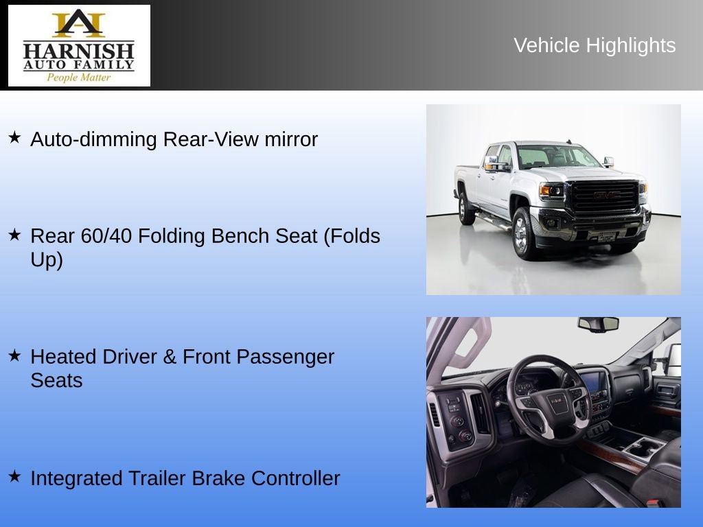 Used 2016 GMC Sierra 3500 SLT w/ Duramax Plus Package image 13