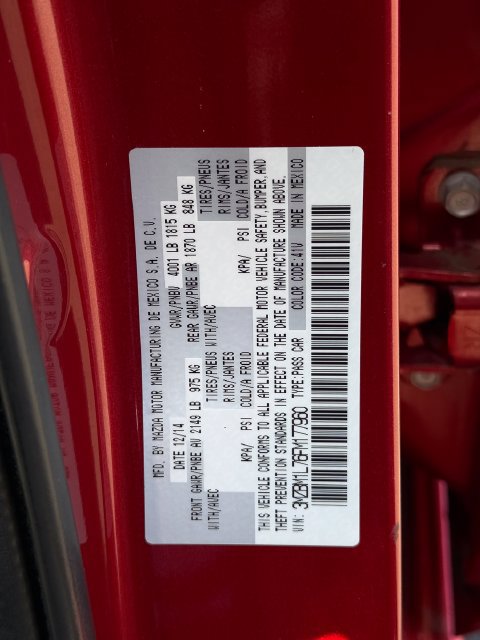 Used 2015 MAZDA MAZDA3 i Touring w/ Technology Package FWD image 29