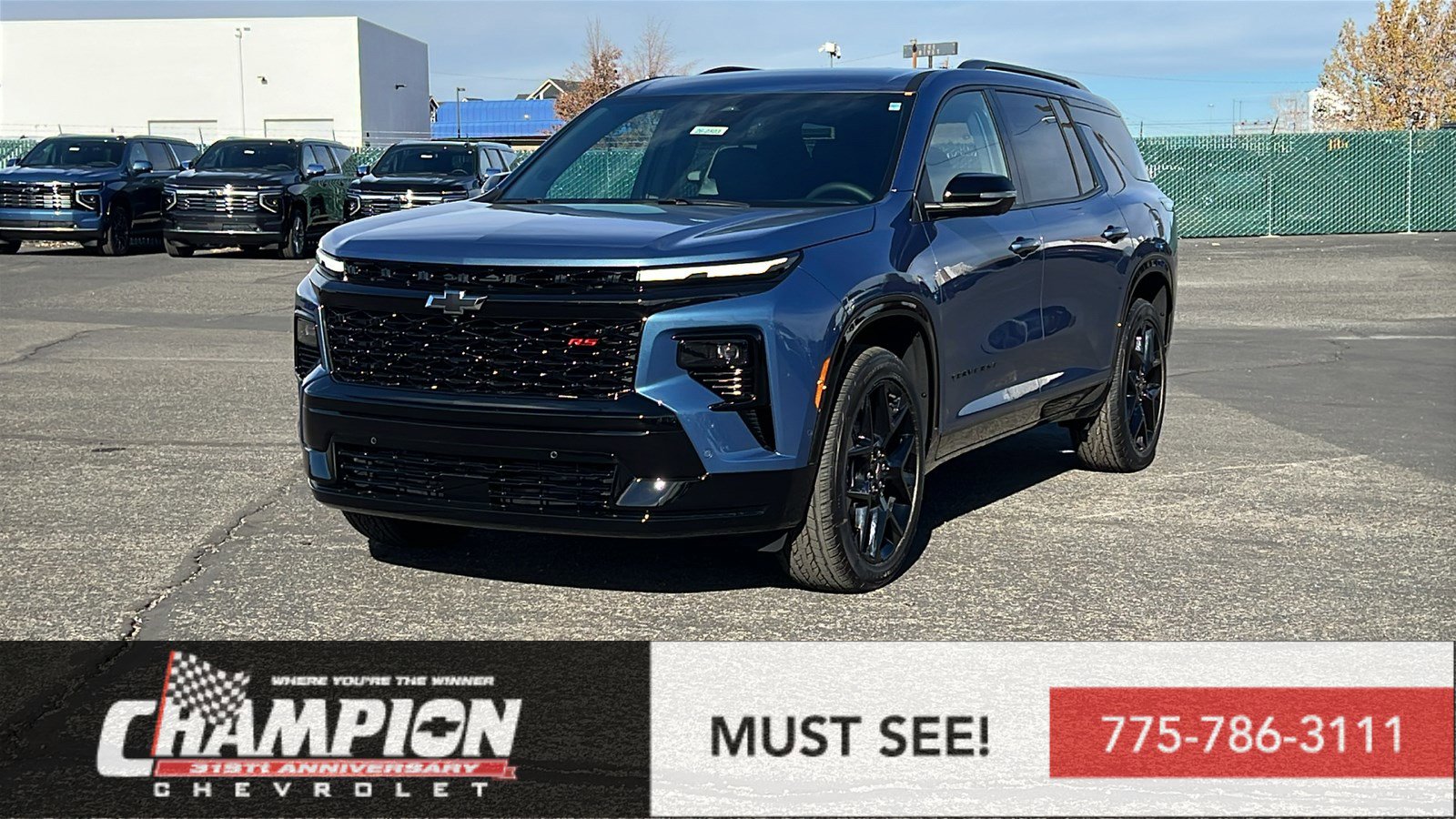 New 2026 Chevrolet Traverse RS