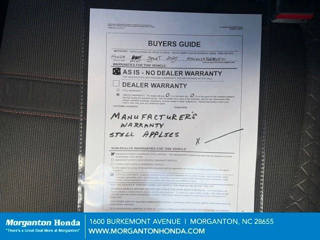 Used 2025 Honda Pilot Sport image 21