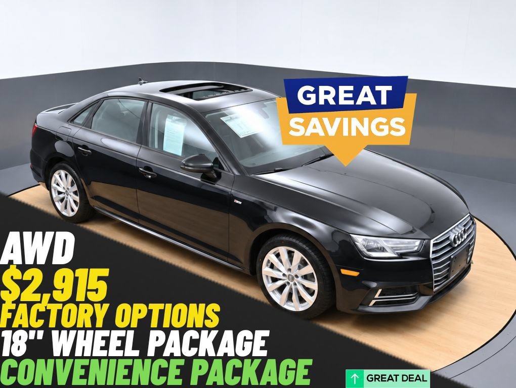 Used 2018 Audi A4 2.0T Premium w/ Convenience Package