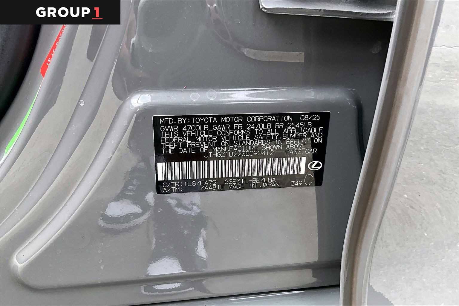 Certified 2025 Lexus IS 350 F Sport w/ Accessory Package 2 RWD image 35