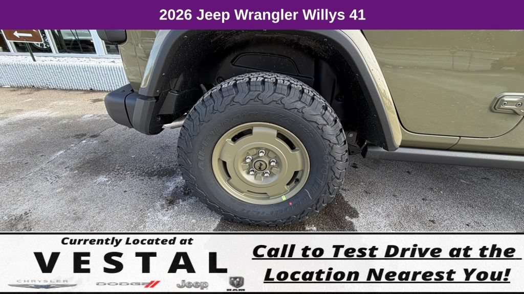 New 2026 Jeep Wrangler Unlimited Sport AWD/4WD image 41