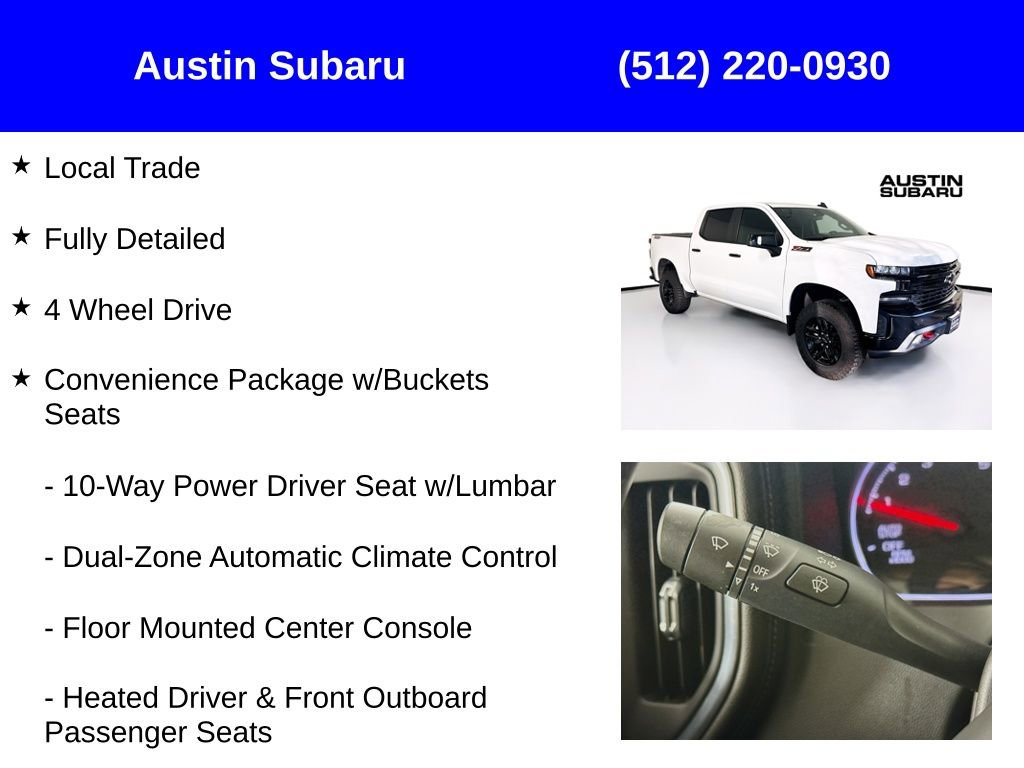 Used 2021 Chevrolet Silverado 1500 LT Trail Boss w/ Safety Package image 8