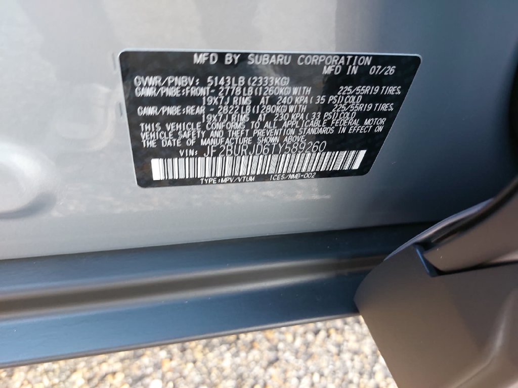 New 2026 Subaru Outback Touring XT AWD/4WD image 36