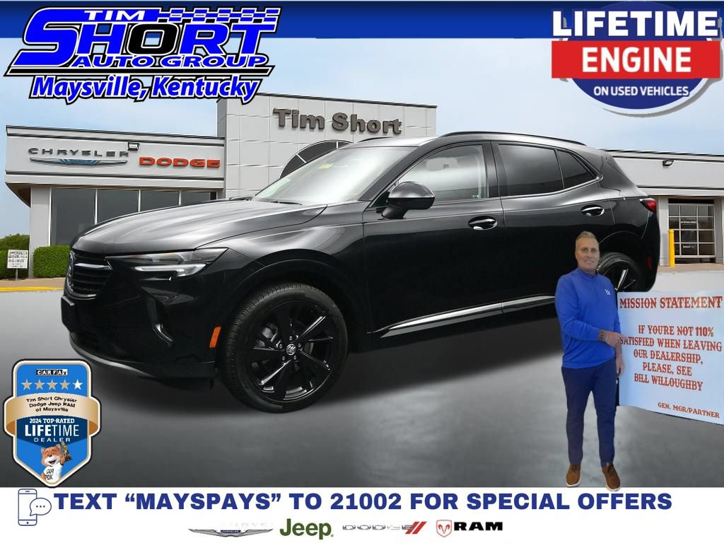 Used 2023 Buick Envision Essence w/ Sport Touring Package