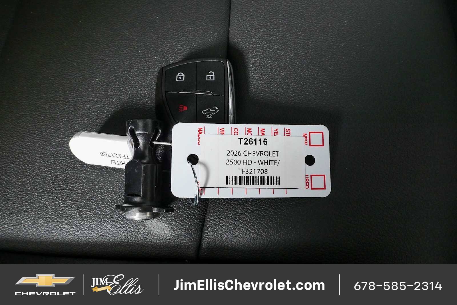 New 2026 Chevrolet Silverado 2500 W/T w/ WT Convenience Package AWD/4WD image 23
