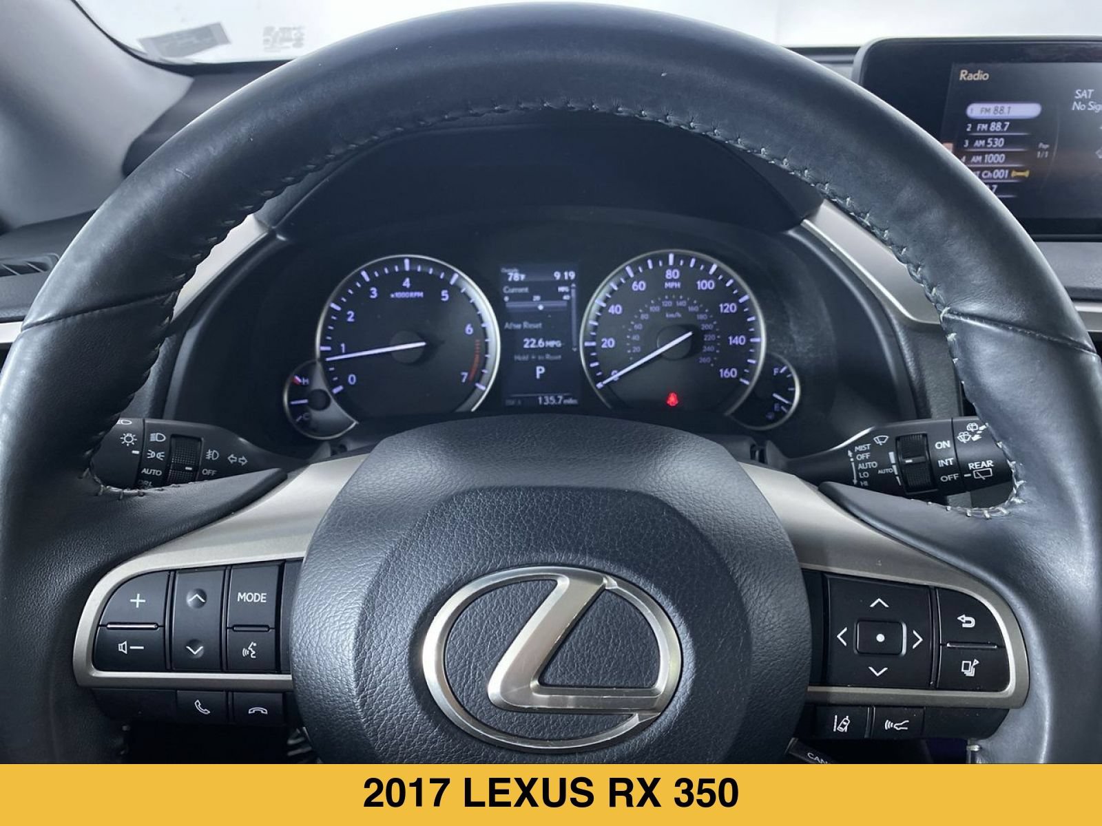 Used 2017 Lexus RX 350 FWD w/ Accessory Package image 3