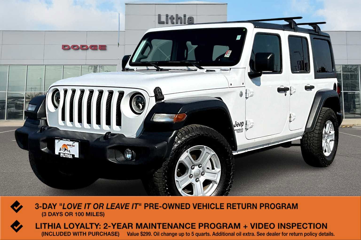 Used 2018 Jeep Wrangler Unlimited Sport S