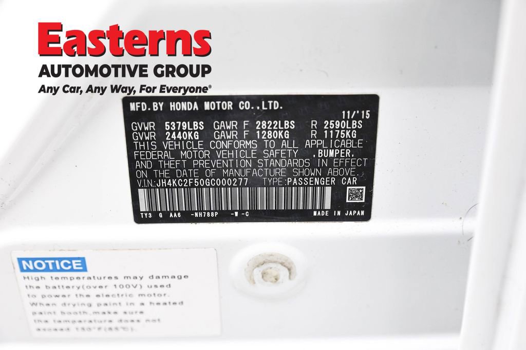 Used 2016 Acura RLX Sport Hybrid w/ Technology Pkg image 37