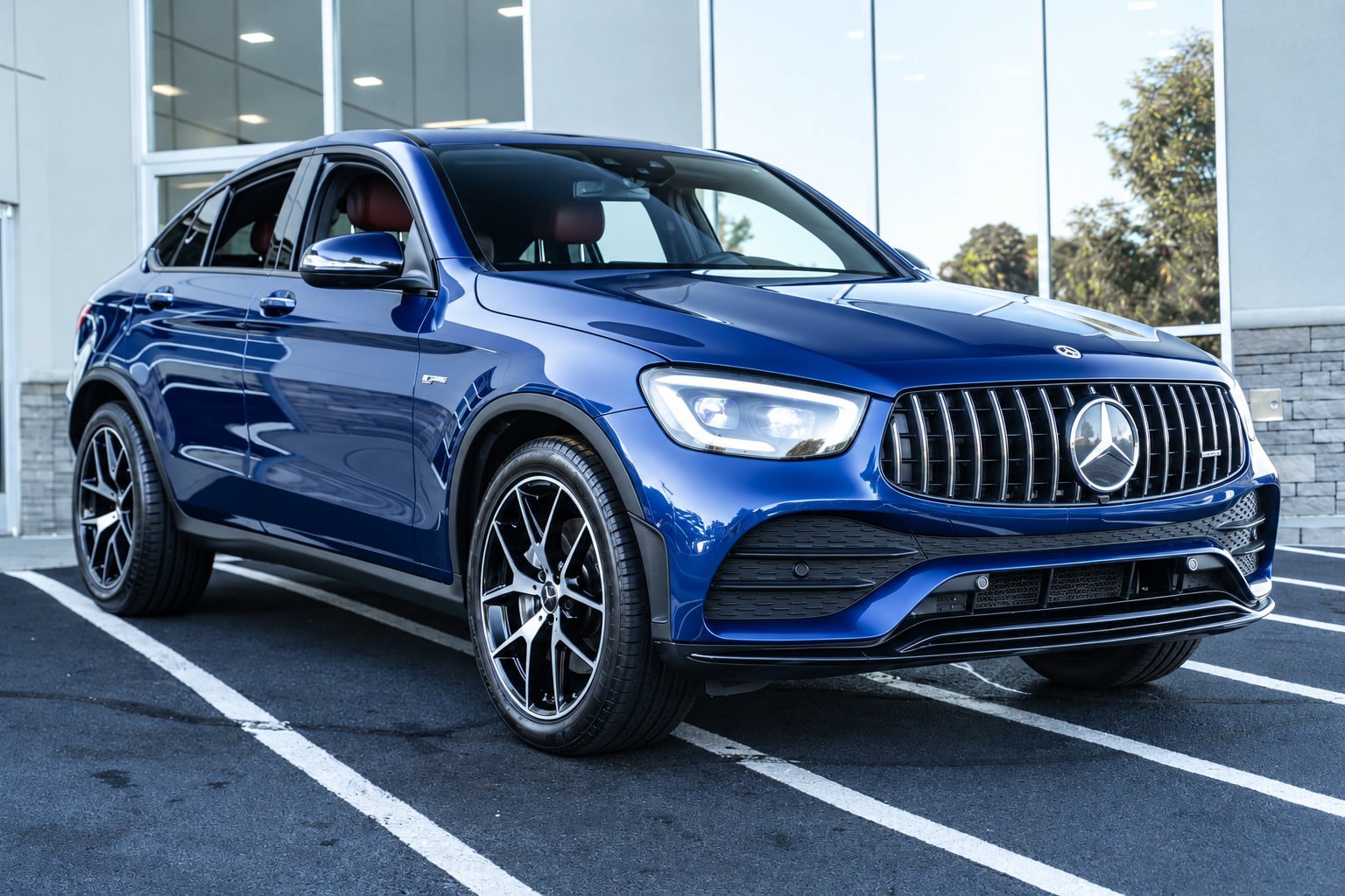 Used 2021 Mercedes-Benz GLC 43 AMG 4MATIC Coupe image 3