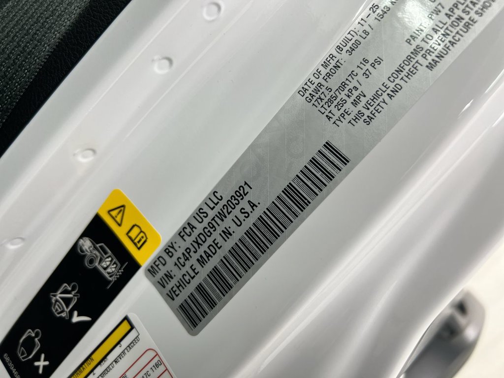 New 2026 Jeep Wrangler Unlimited Sport AWD/4WD image 27