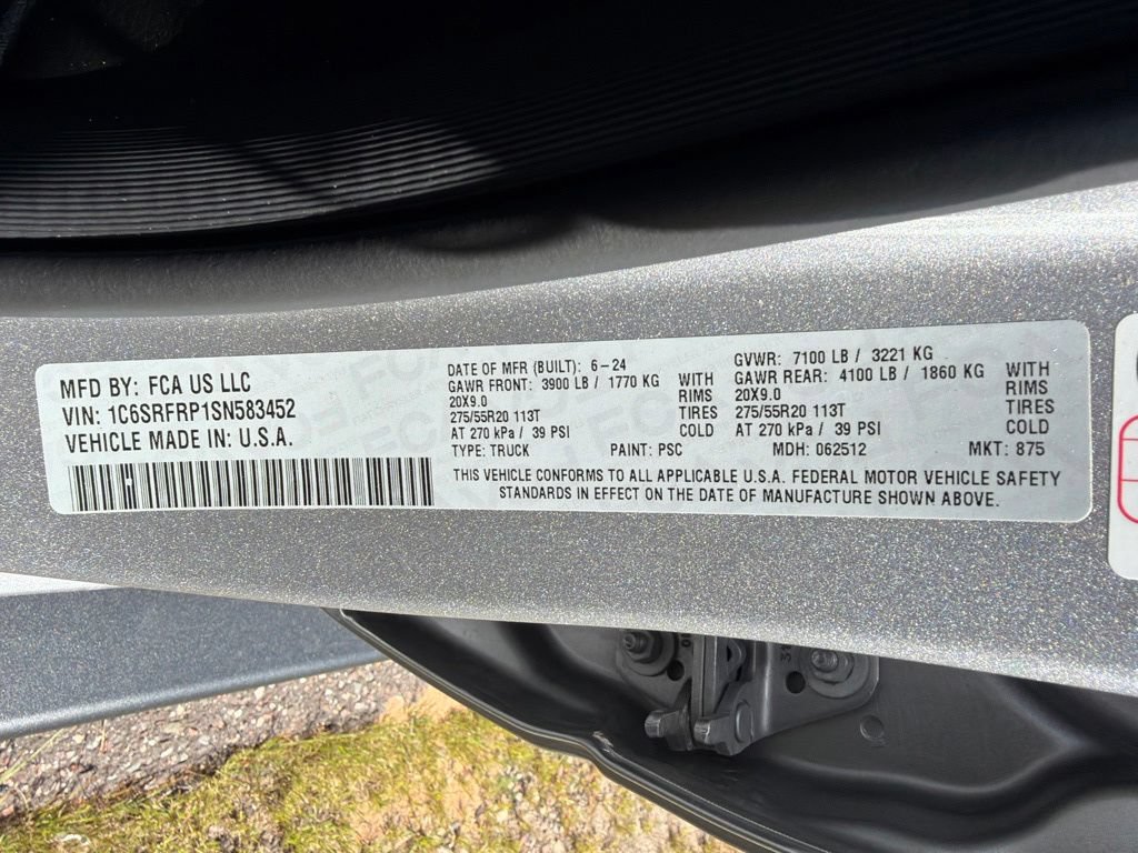 Used 2025 RAM 1500 Laramie w/ Sport Appearance Package AWD/4WD image 21