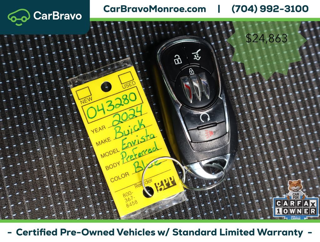 Certified 2024 Buick Envista Preferred w/ Convenience I Package FWD image 50