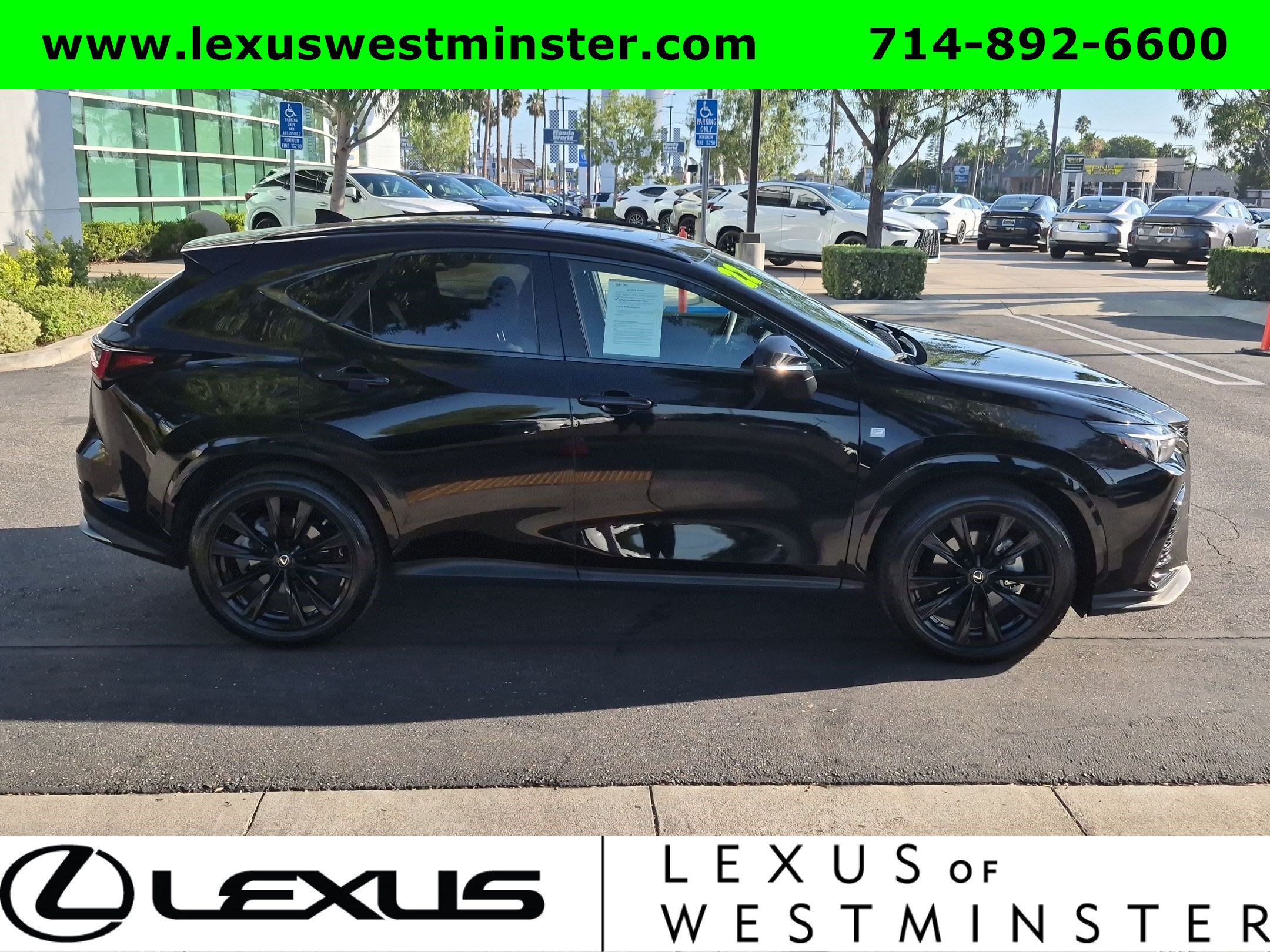 Used 2022 Lexus NX 350 F Sport w/ F Sport Cold Package AWD/4WD image 4
