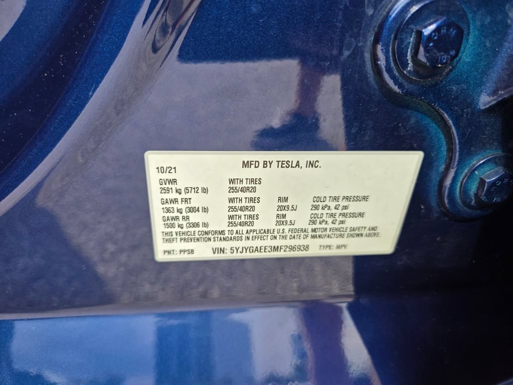 Used 2021 Tesla Model Y Long Range AWD/4WD image 22