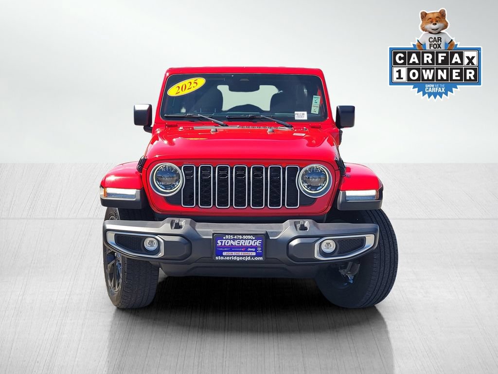 Used 2025 Jeep Wrangler Unlimited Sahara w/ Safety Group AWD/4WD image 2