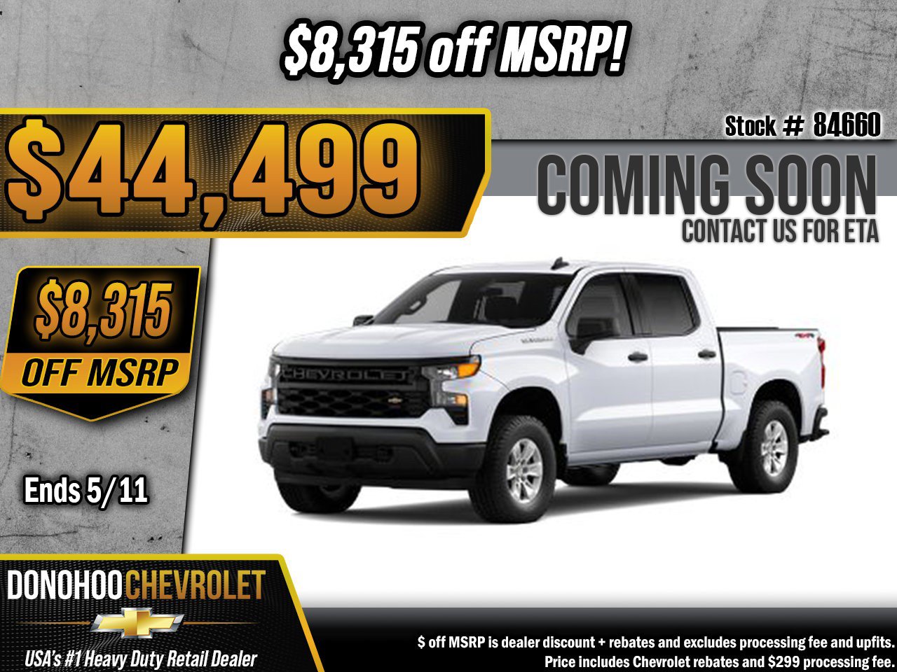 New 2026 Chevrolet Silverado 1500 W/T
