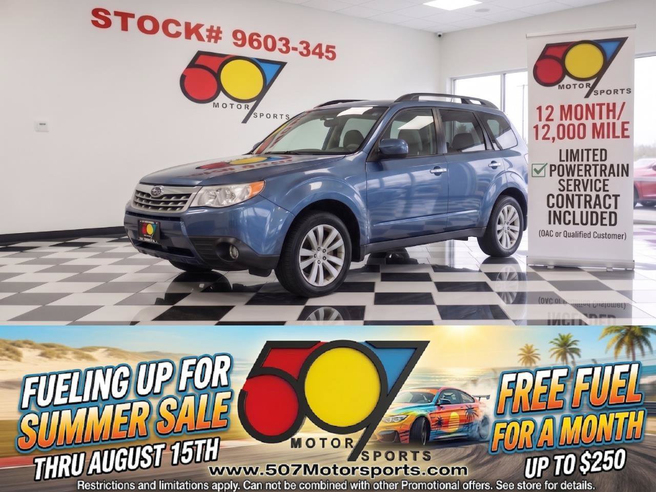 Used 2011 Subaru Forester 2.5X Limited